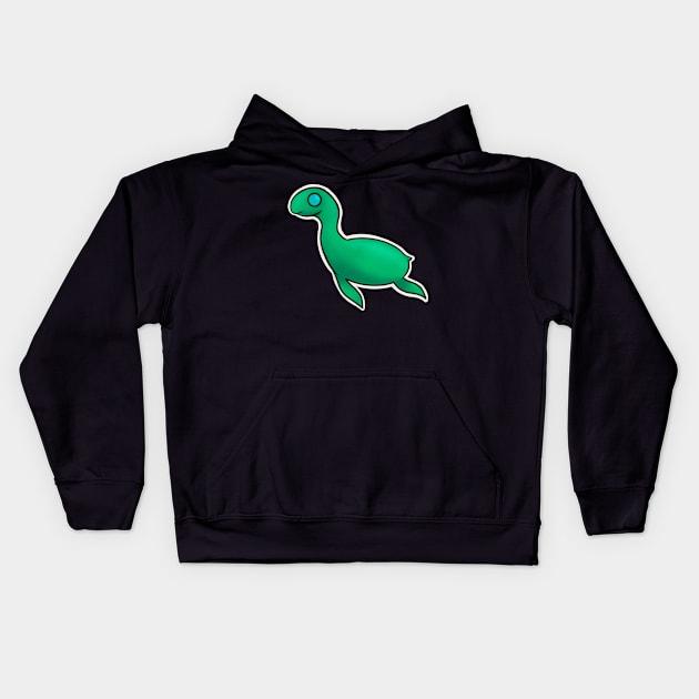 Nessie Kids Hoodie by Fig-Mon Designs